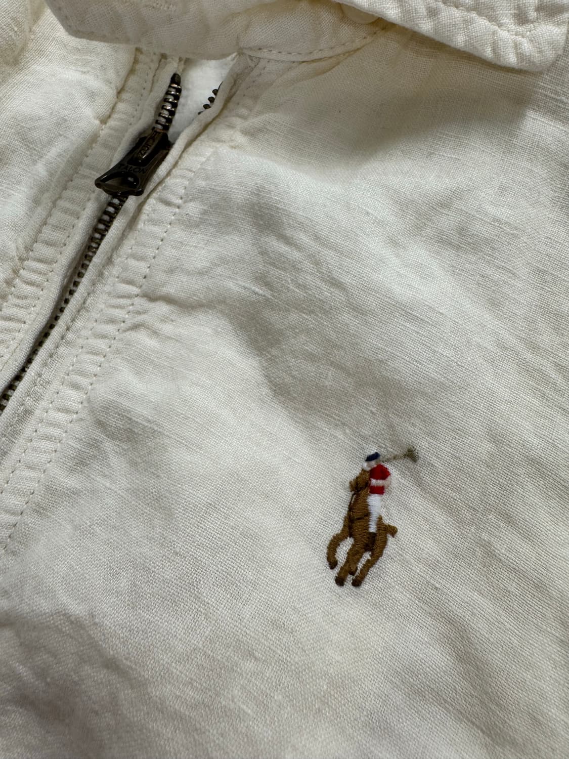 폴로 랄프로렌 린넨 블루종 자켓  상품이미지6