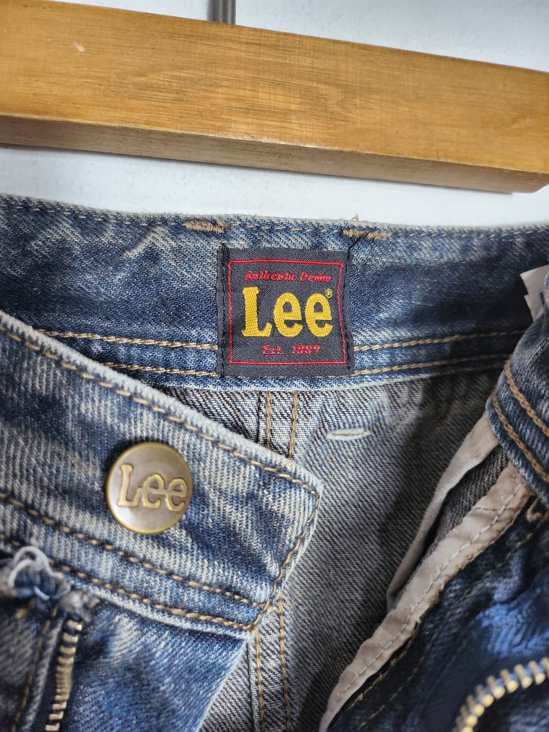 Lee 데님 미니 스커트 상품이미지4