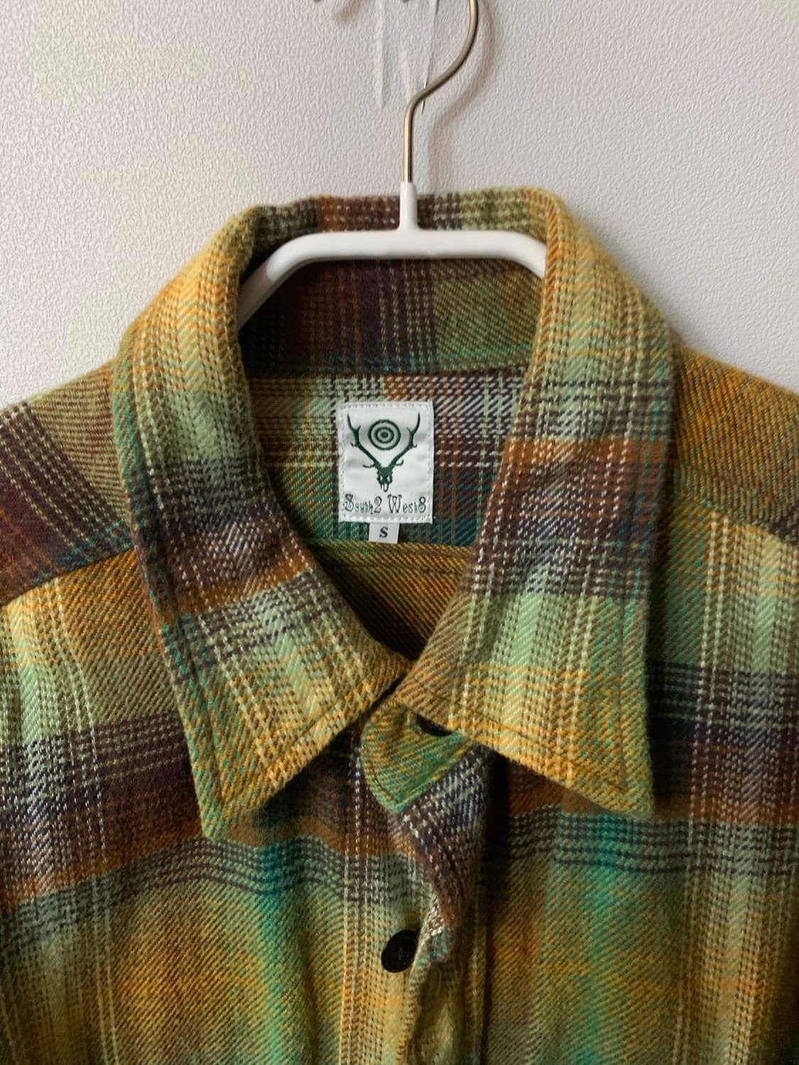 남이서팔 플란넬 체크 셔츠 상품이미지1