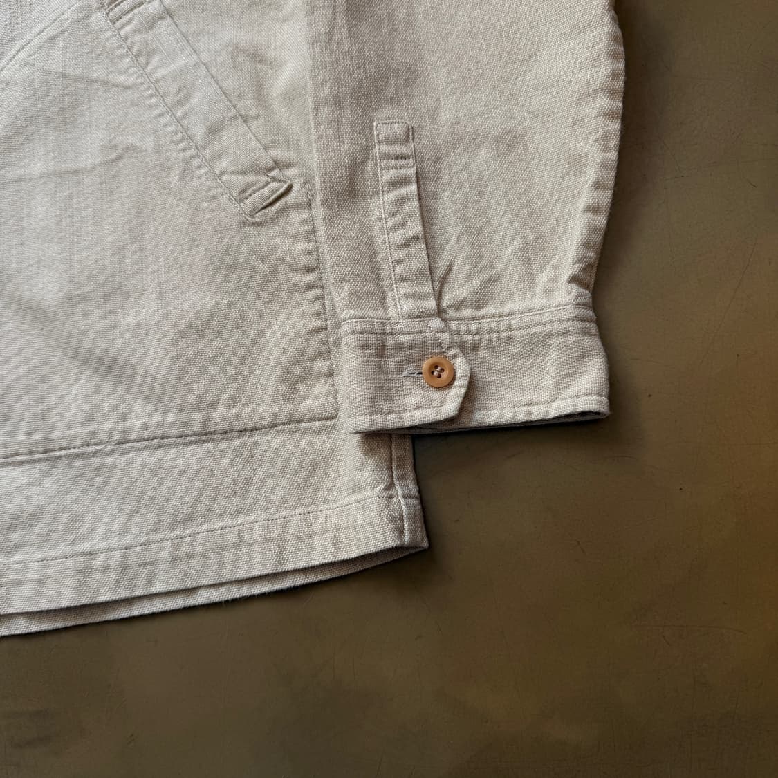 폴스미스 일본 생산 마혼방 아노락 셔츠 상품이미지4