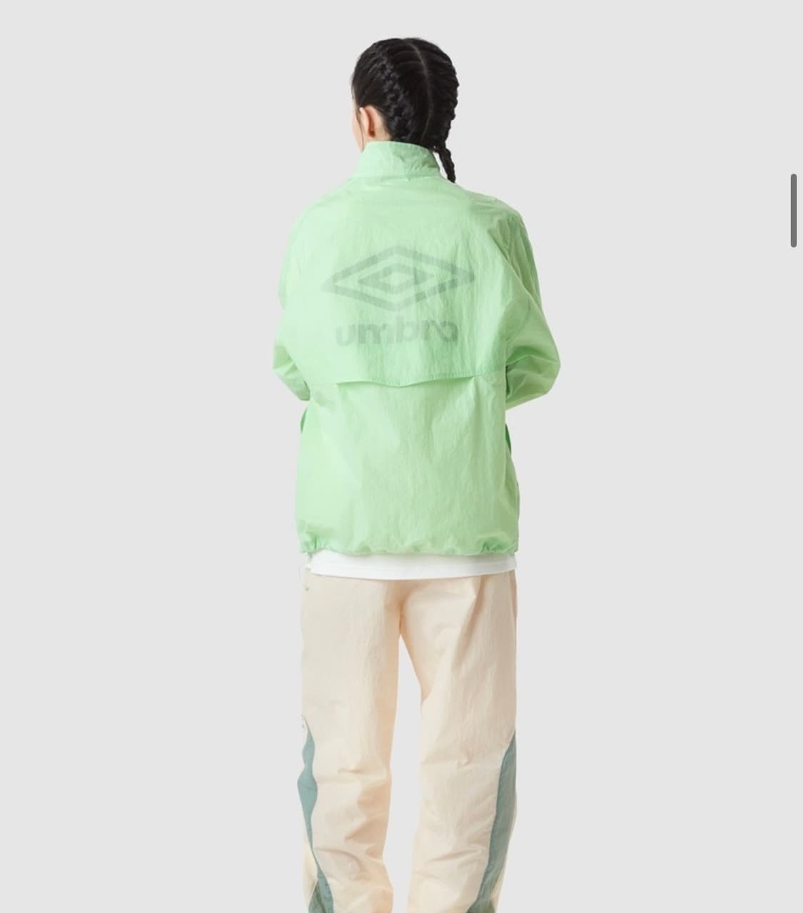 엄브로 umbro 딜라이트 스탠랙 아노락 그린 상품이미지5