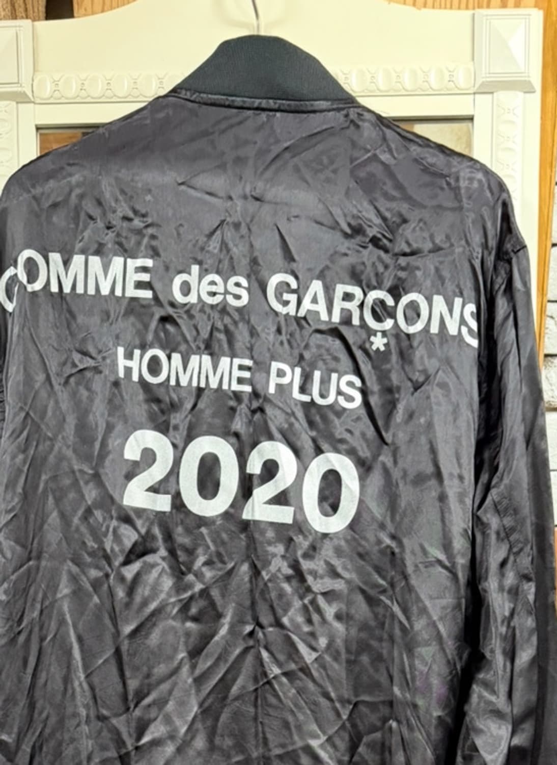 꼼데가르송 옴므 플러스 2020 새틴 코치 코트 M 상품이미지1