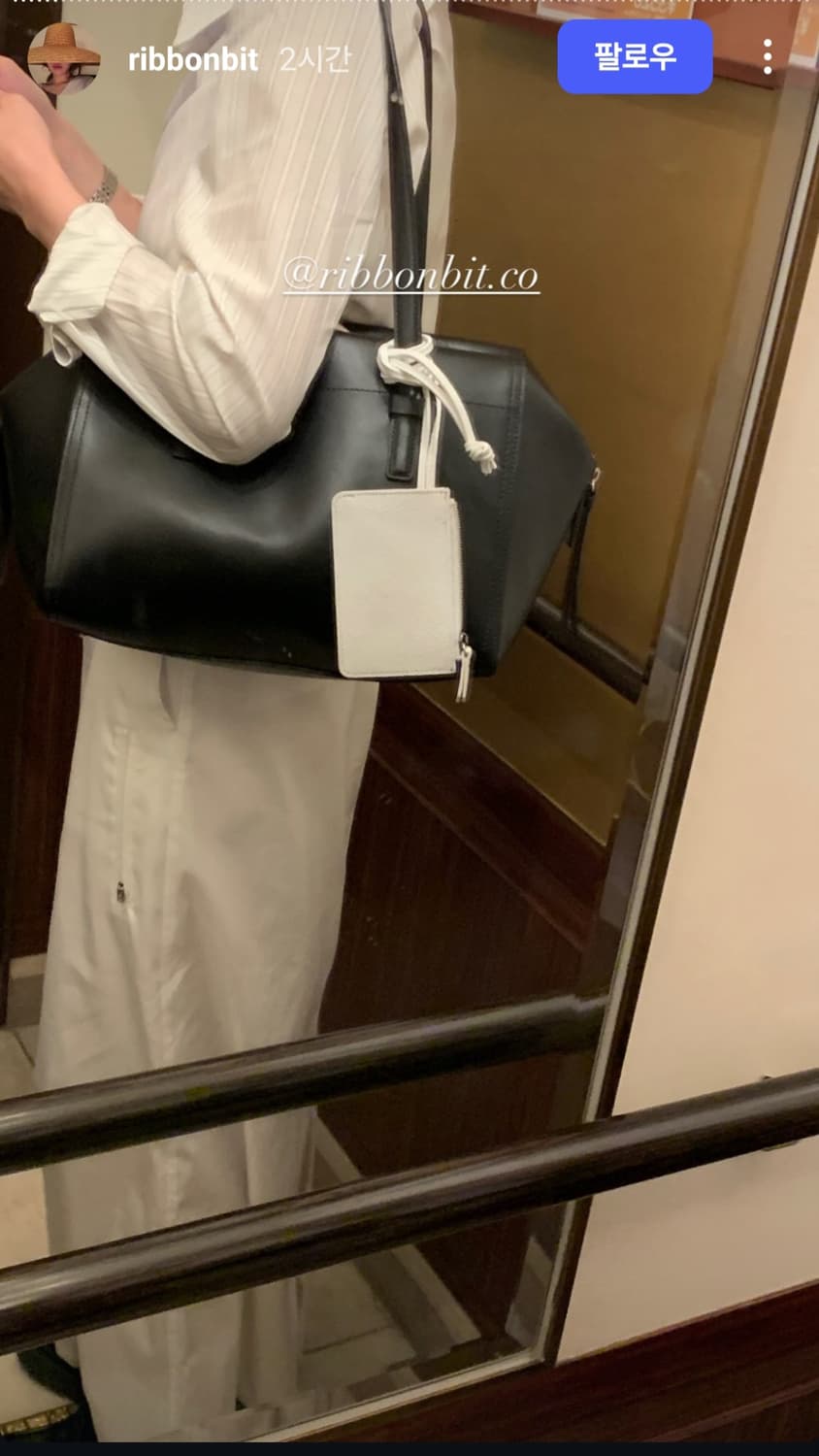 리본빛 엠버 숄더백 Amber Shoulder Bag 상품이미지3