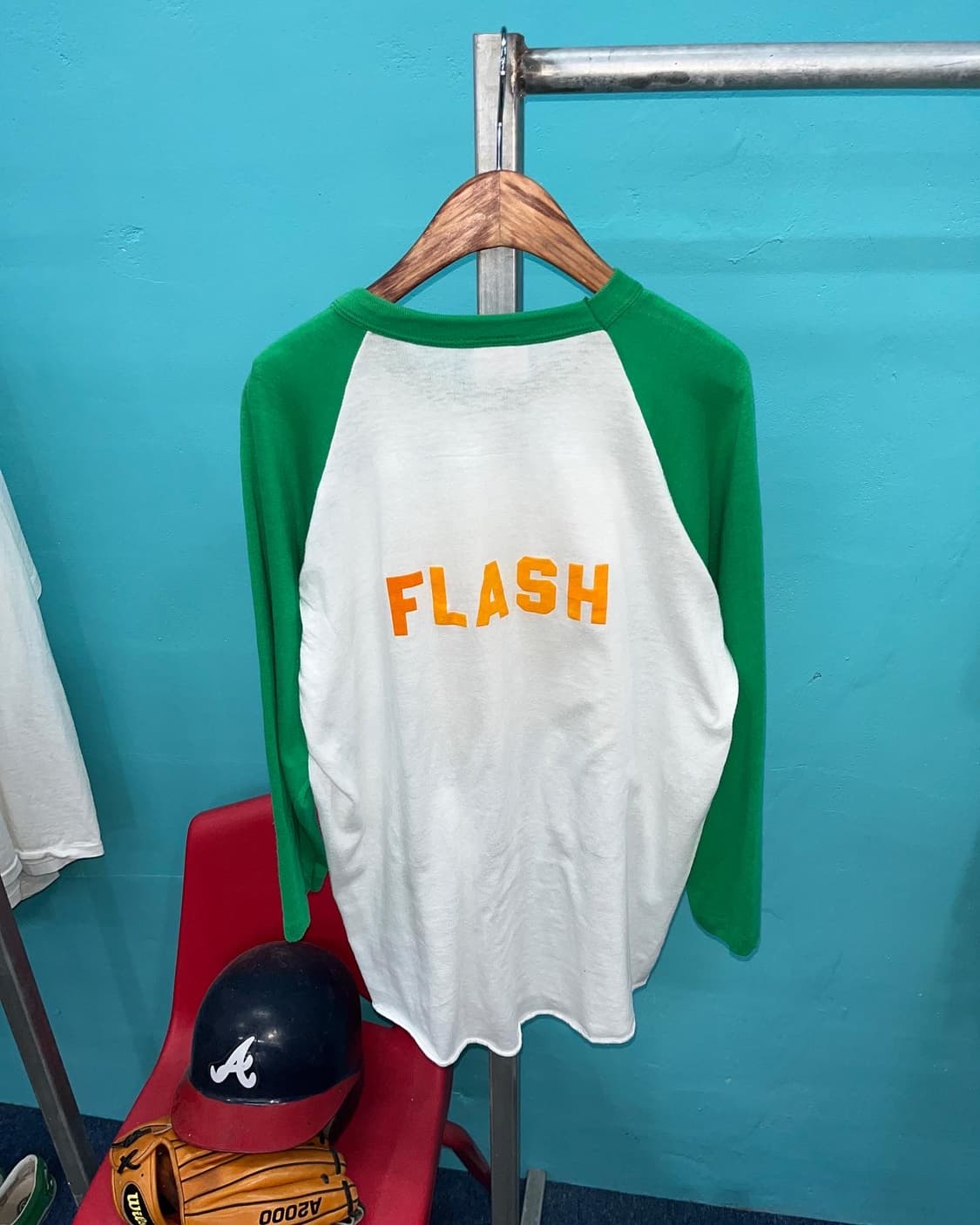 90s USA 싱글스티치 레글런 티셔츠 상품이미지7