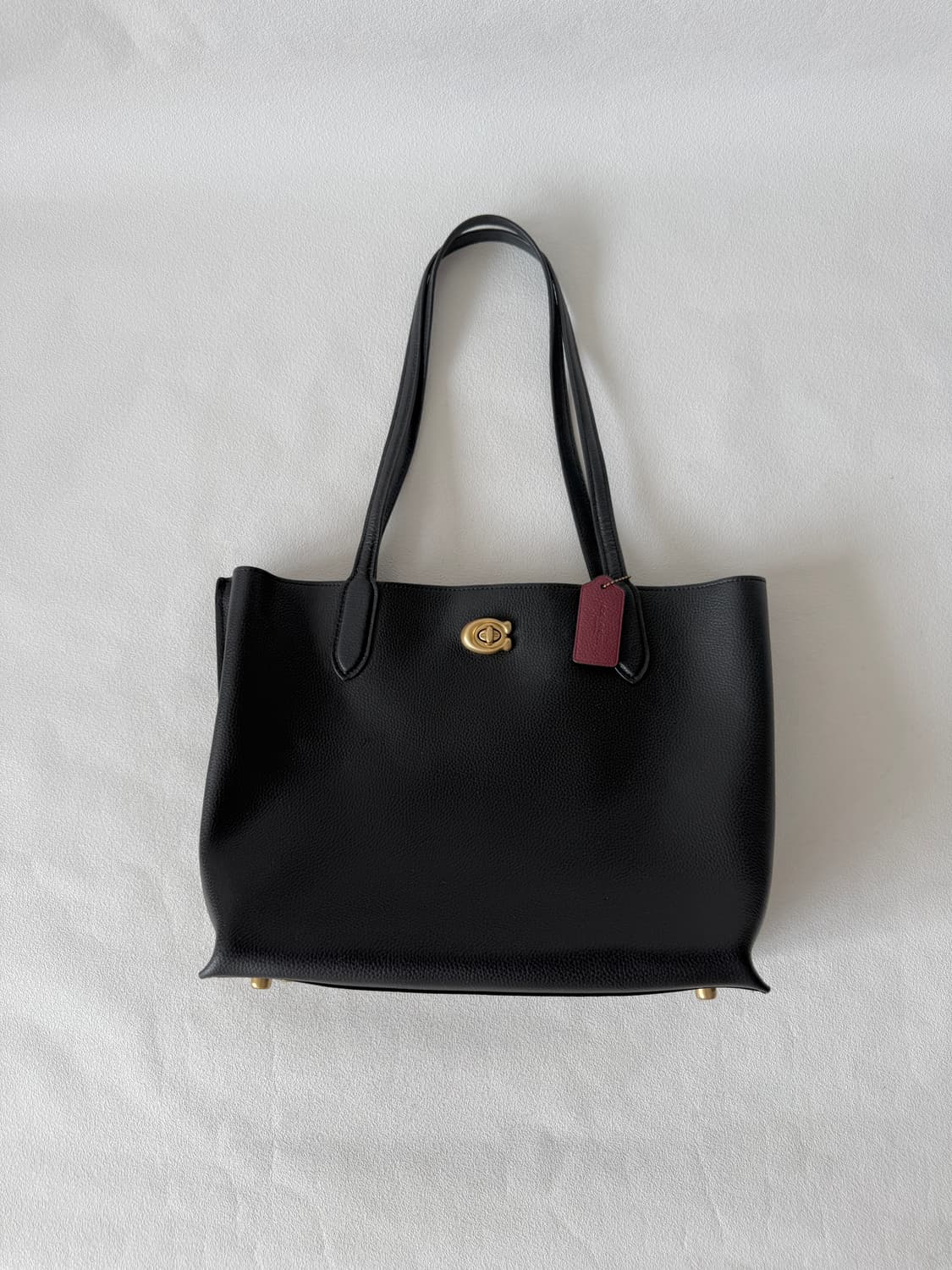 코치(COACH) 레더 숄더백 상품이미지1