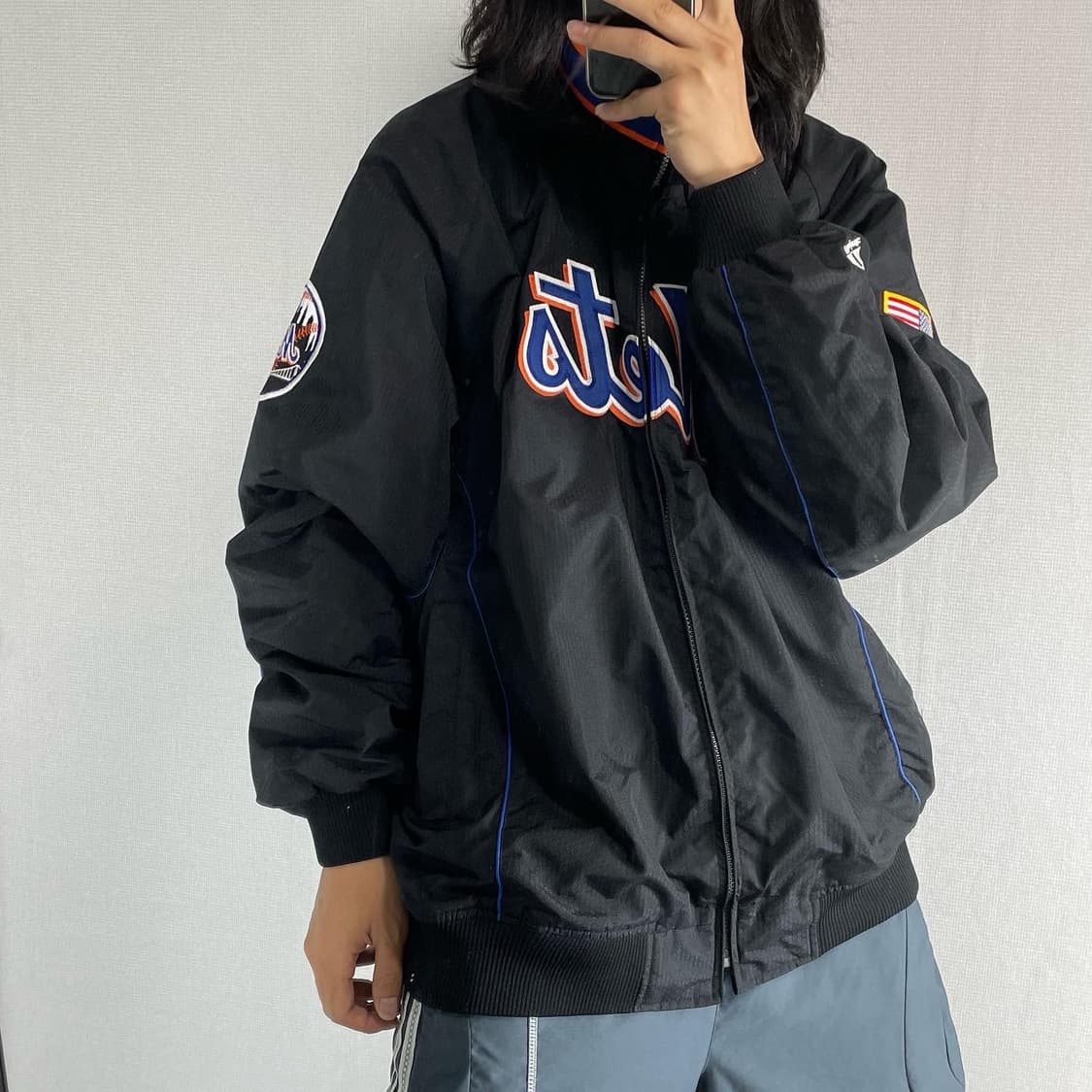 마제스틱 뉴욕메츠 베이스볼 자켓 상품이미지8