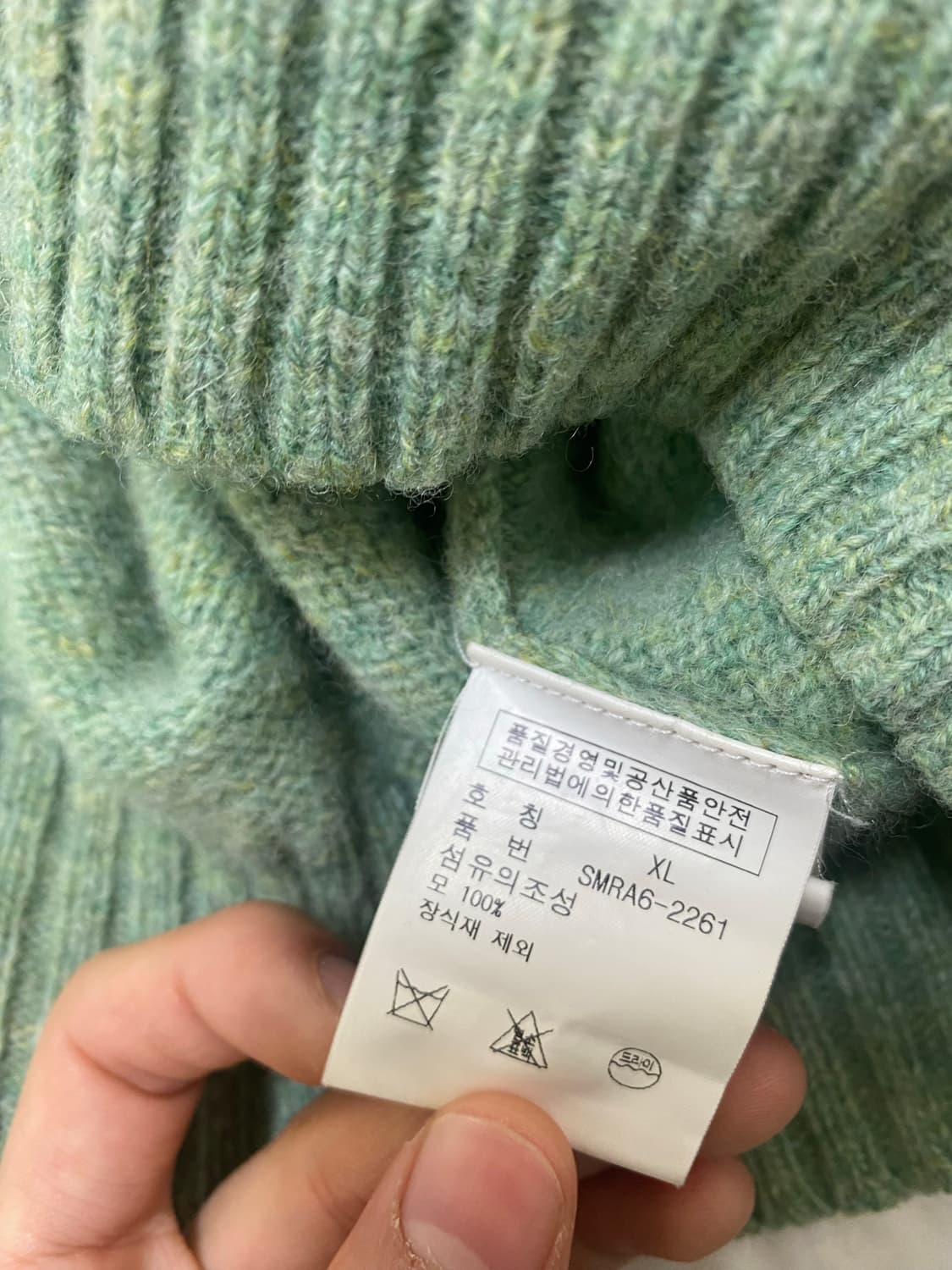 폴로 니트 청둥오리  M 상품이미지3