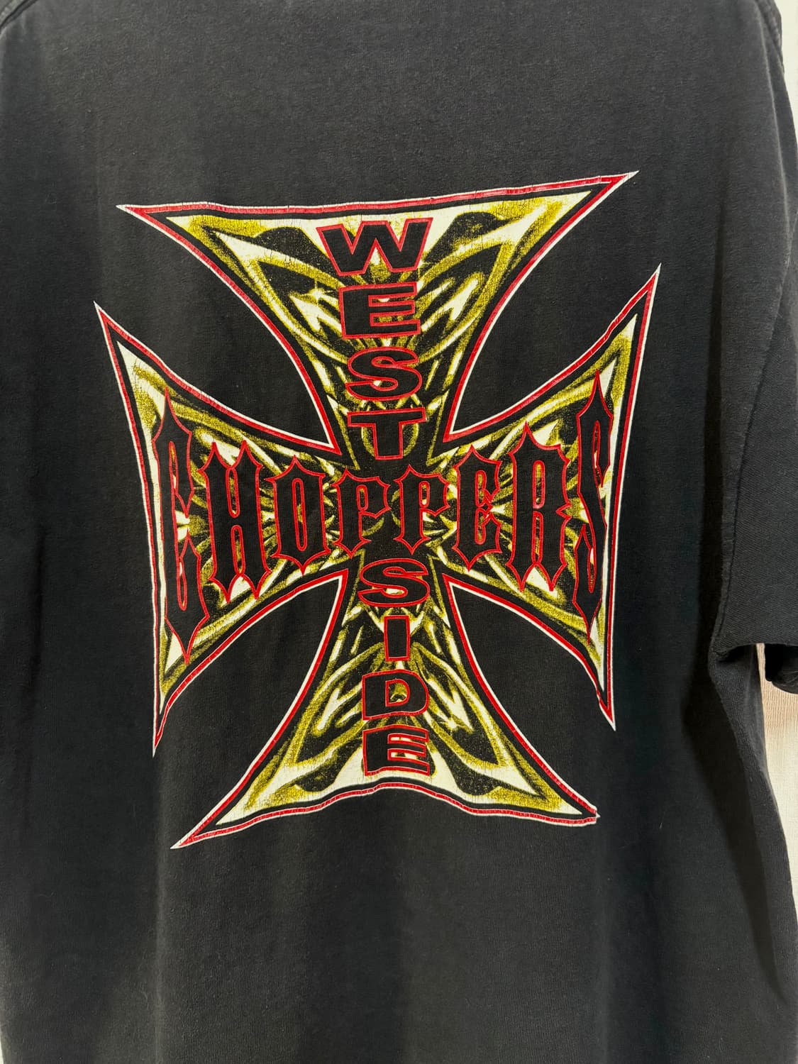 [L] West Side Choppers 데빌 크로스 반팔 티셔츠 상품이미지4