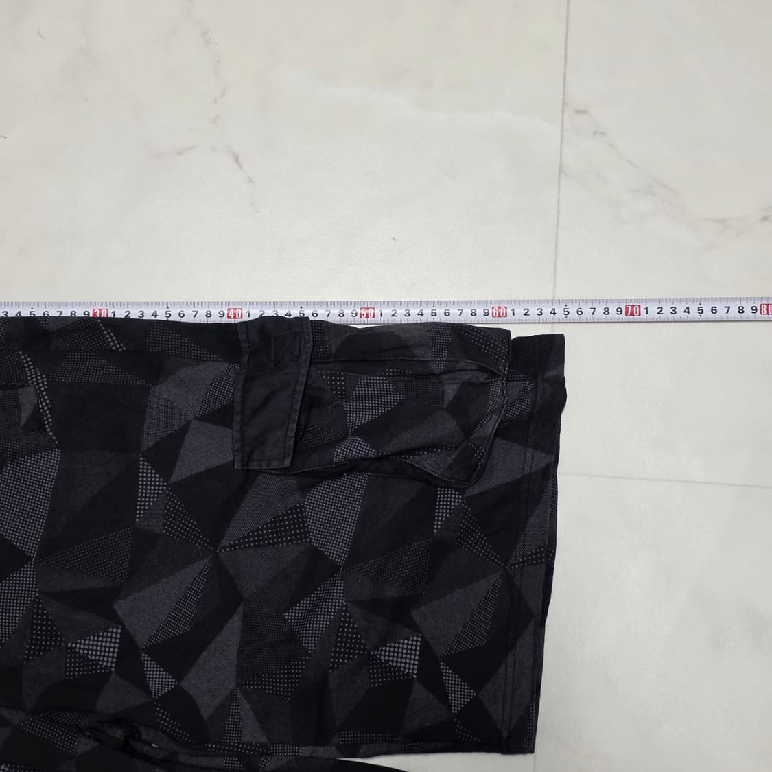 76 M) FUBU 카고 패턴 스웻 버뮤다팬츠 상품이미지8