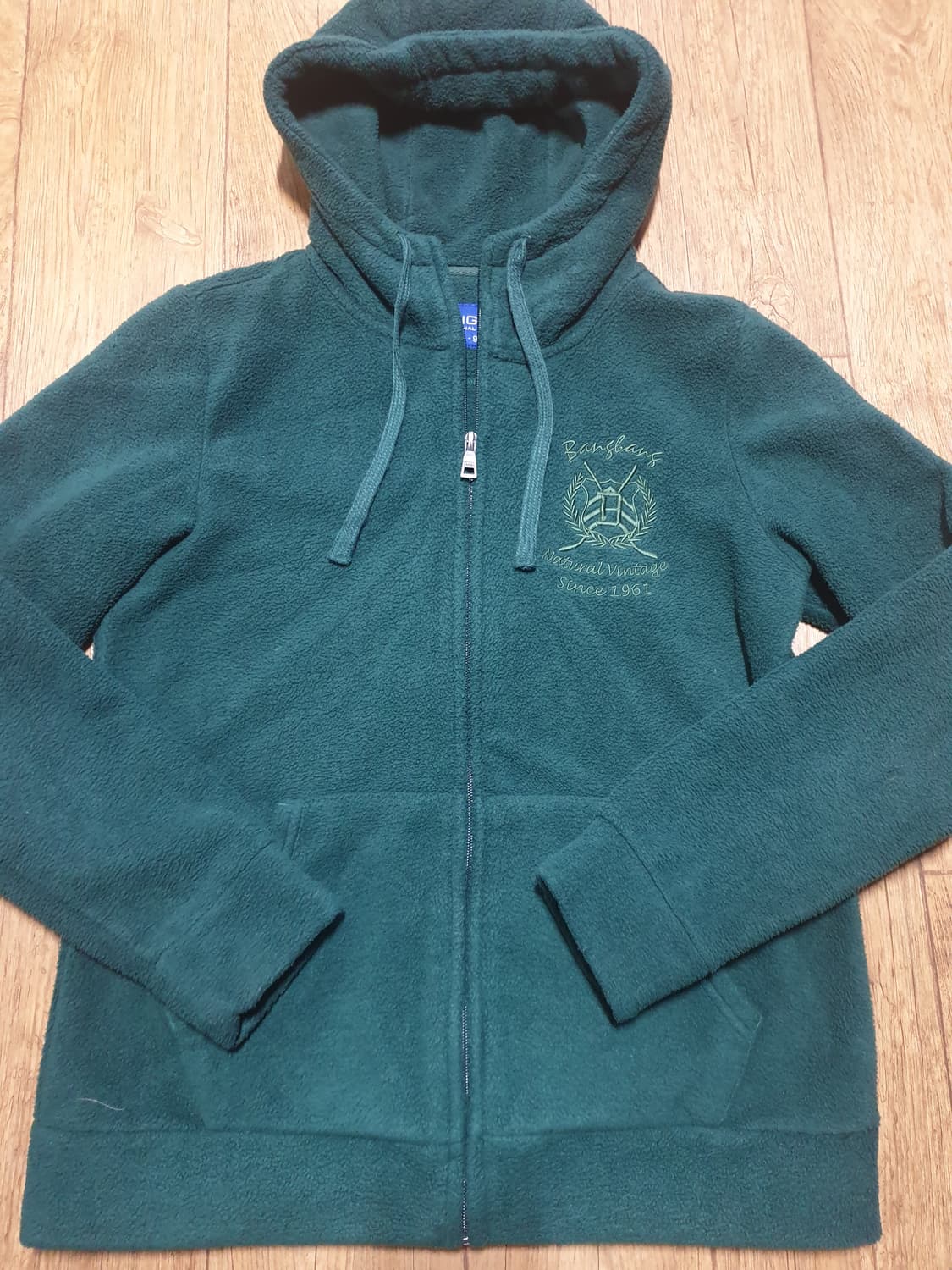 뱅뱅 기모 후드집업 95 사이즈입니다 상품이미지2