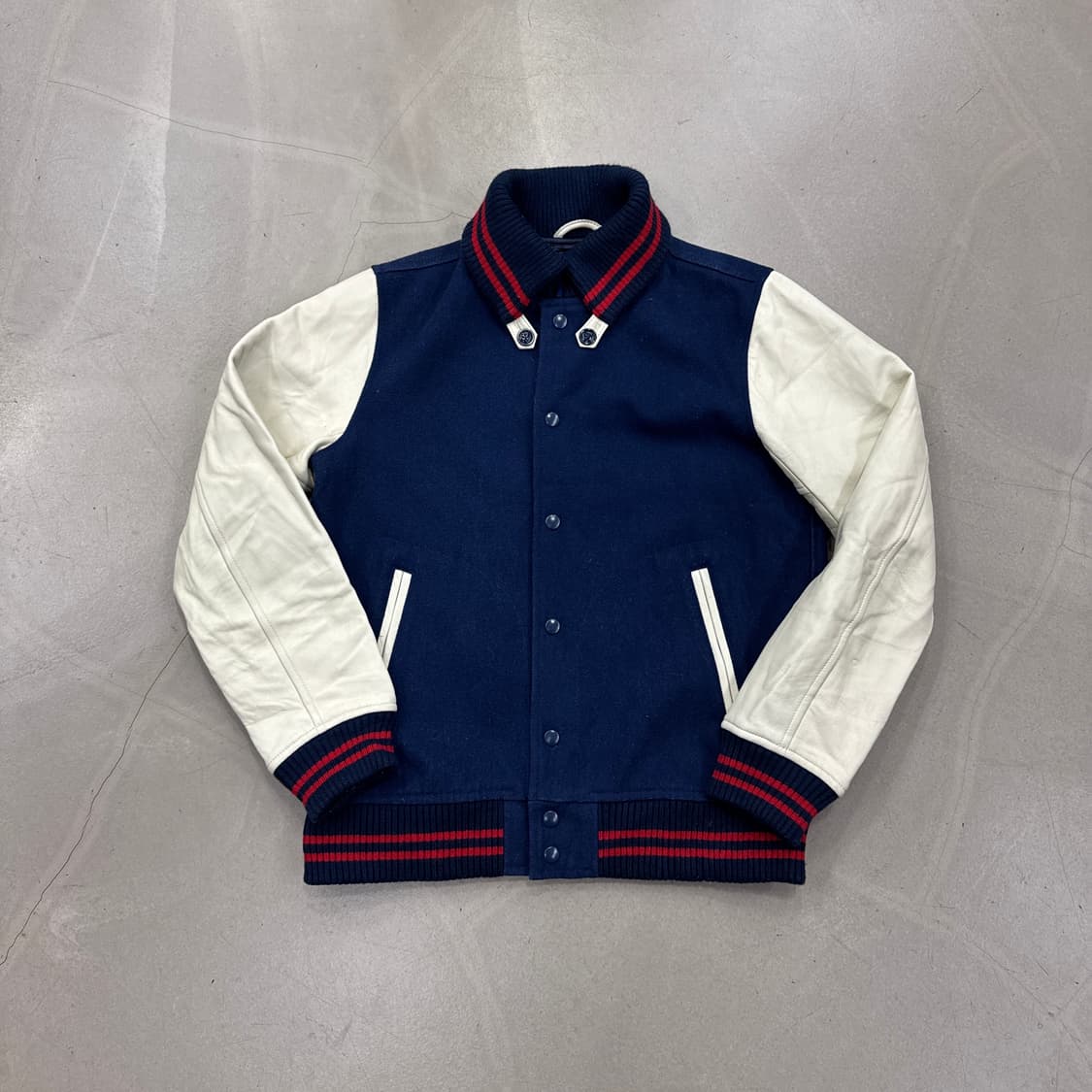 빔즈 가죽 바시티자켓 L 상품이미지1