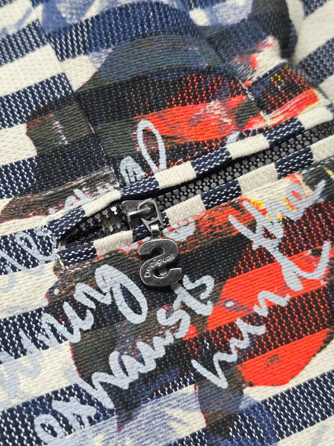 Desigual 데시구알 스트라이프 아트컬쳐 자켓 36 상품이미지10