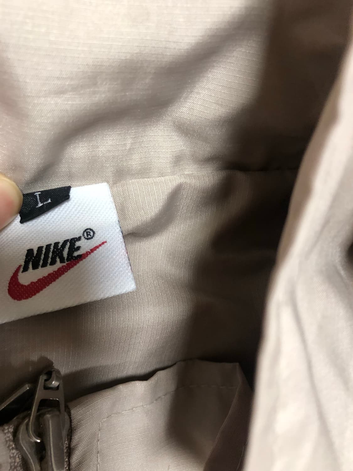 빈티지 나이키 베이지 바람막이 상품이미지7