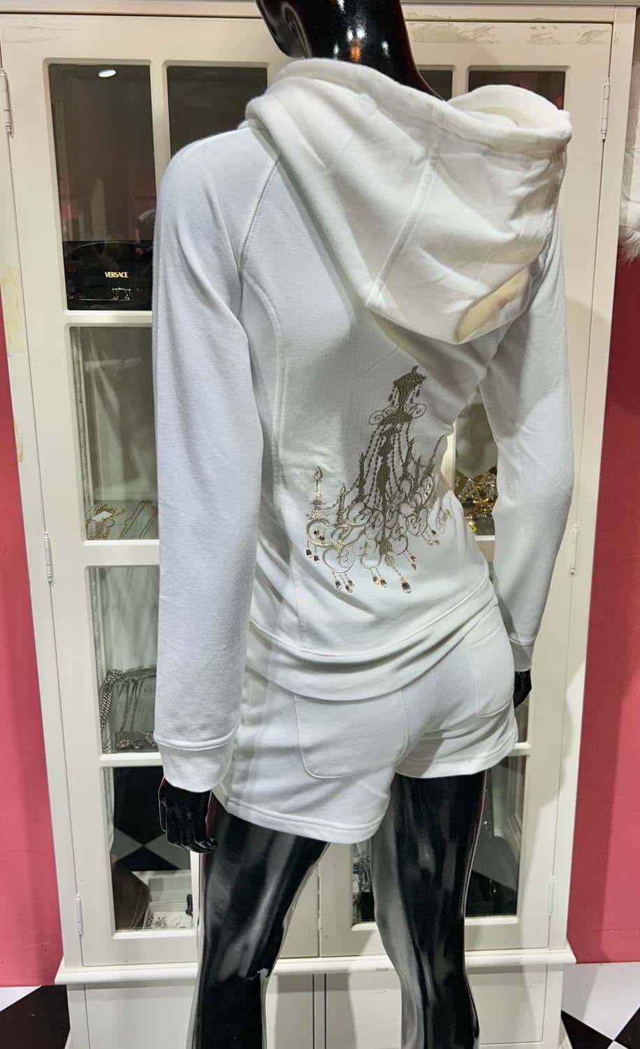 Rady chandelier tracksuit 레디 샹들리에 셋업 화이트 상품이미지2