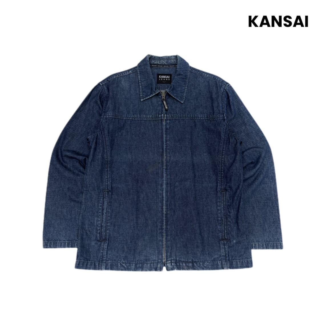 KANSAI 칸사이 제팬 데님 집업 자켓 상품이미지1