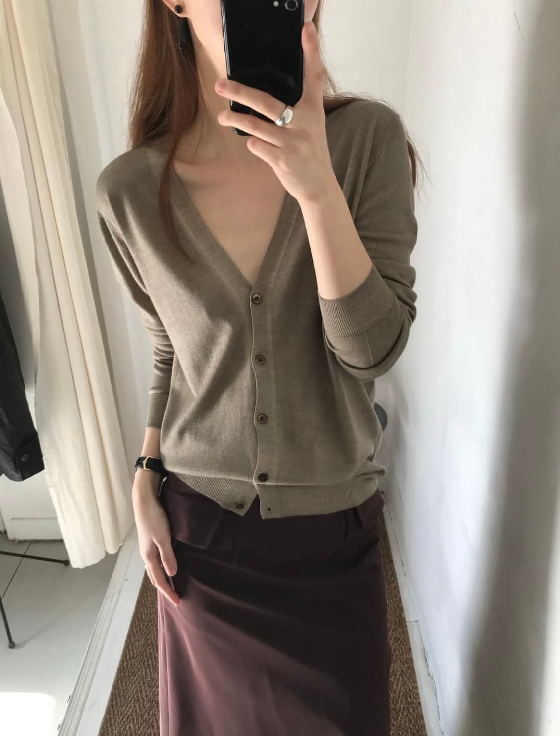 Prada silk blend cardigan 상품이미지5