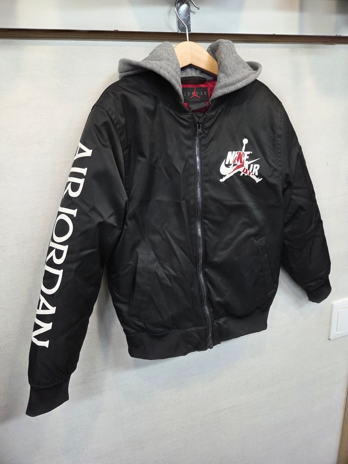 조던 점프맨 키즈 항공 패딩 후드자켓 10살 128-140 상품이미지4