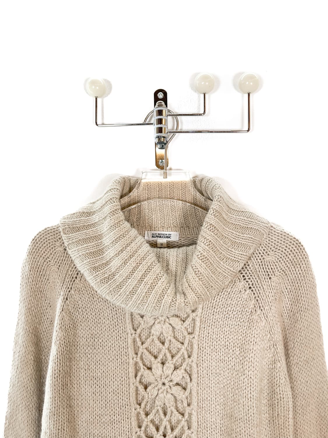 빈티지 울 앙고라 크로셰 니트 상품이미지2