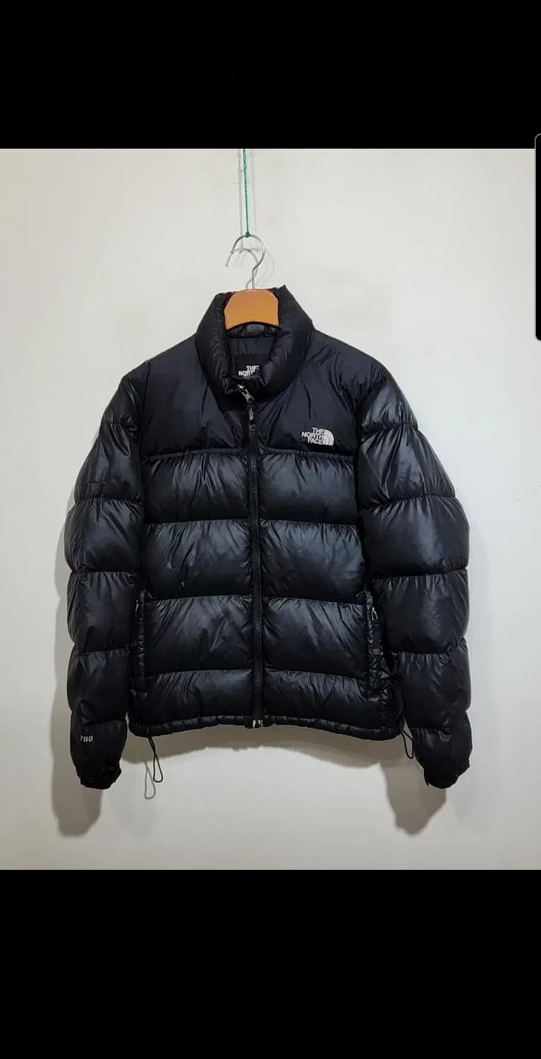 (L) 노스페이스 눕시 패딩점퍼 블랙 700 거위털 다운자켓  상품이미지1