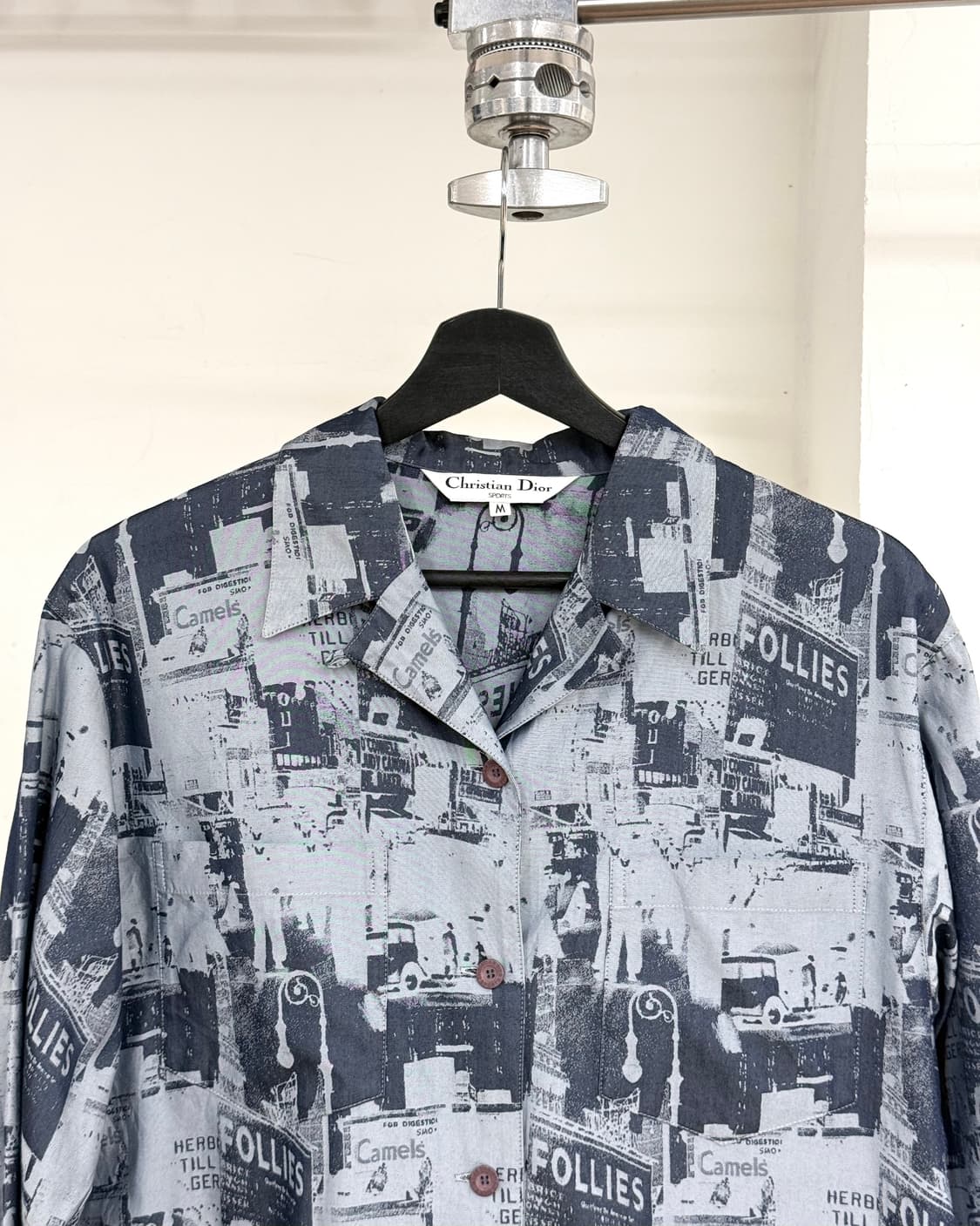 크리스찬 디올 블루 포토그래픽 프린트 셔츠 상품이미지2