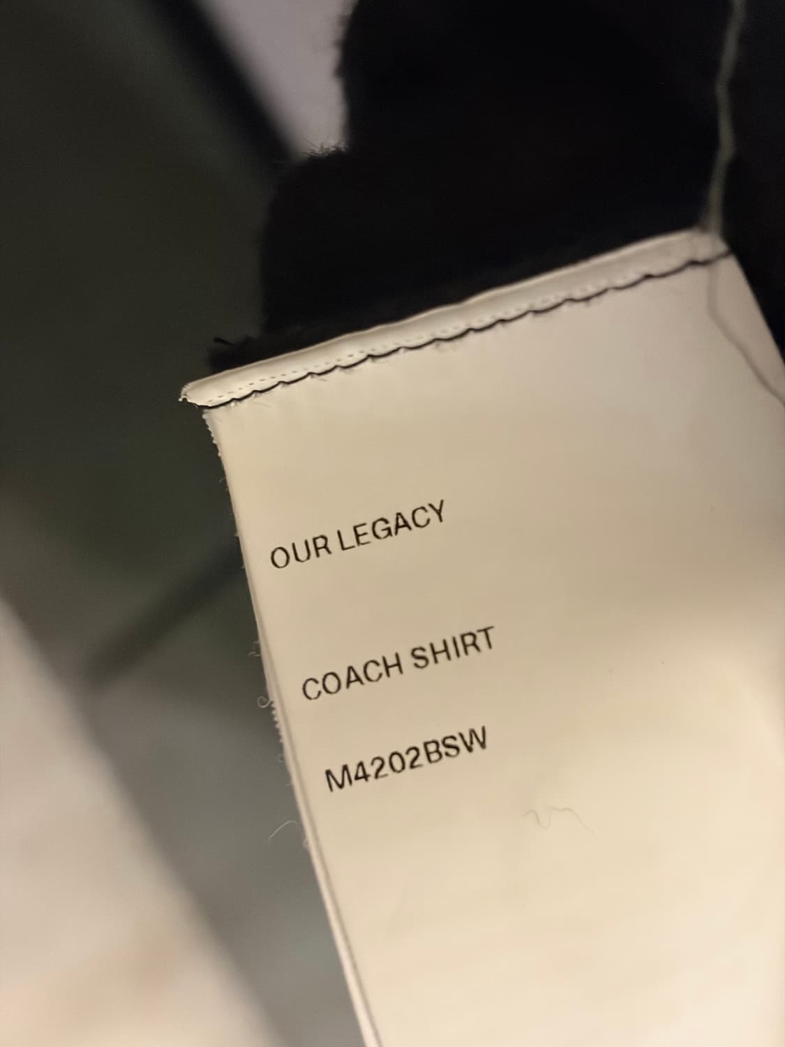 아워레가시 코치 셔츠 (가디건) 상품이미지4