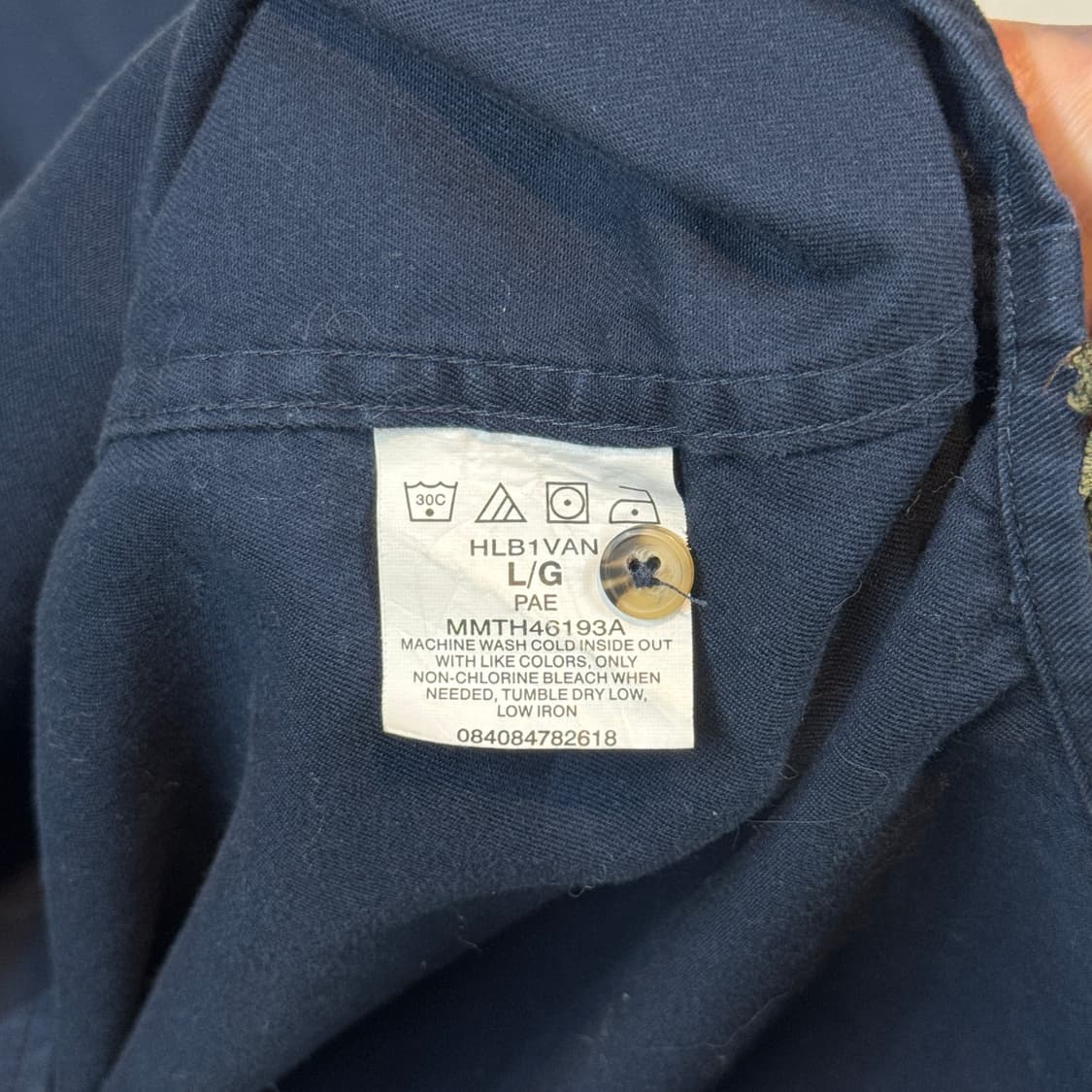 L) Wrangler 랭글러 투포켓 워크웨어 코튼 셔츠 W10 상품이미지6
