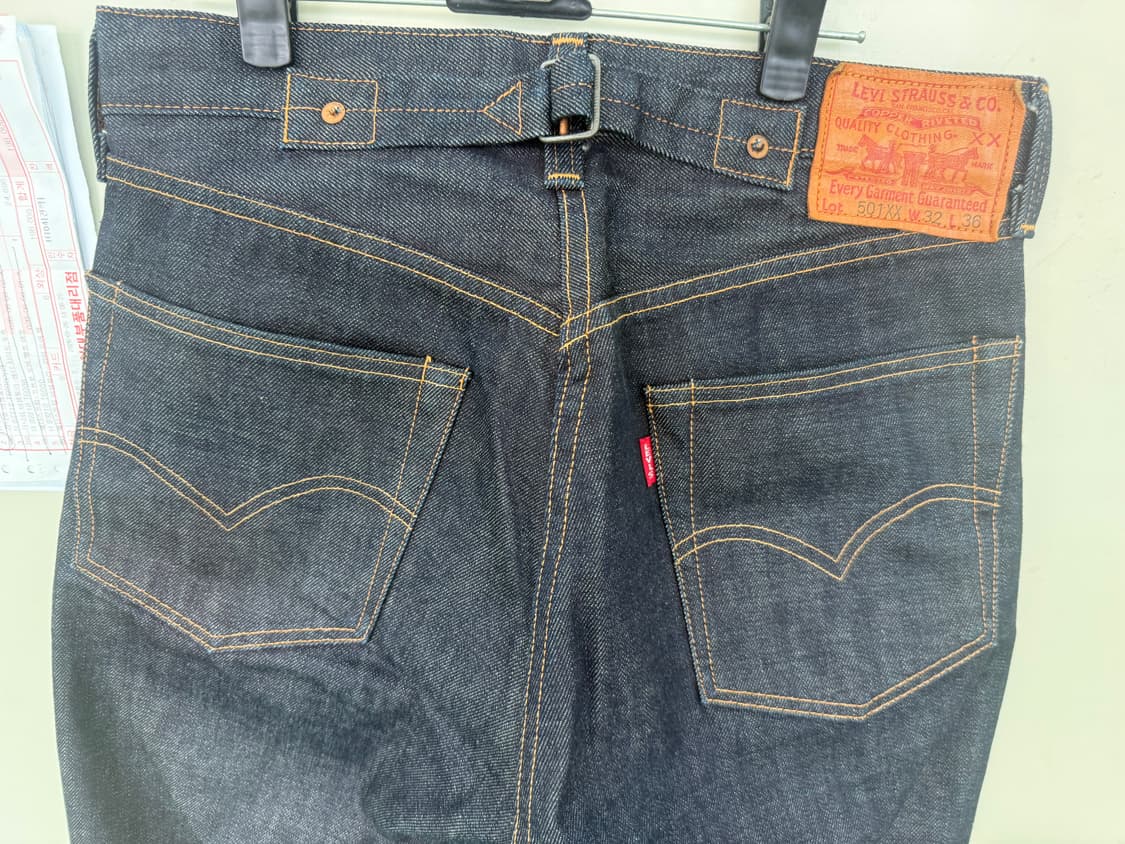 [리바이스] LVC 1937 501 Jeans Dark Organic  상품이미지4