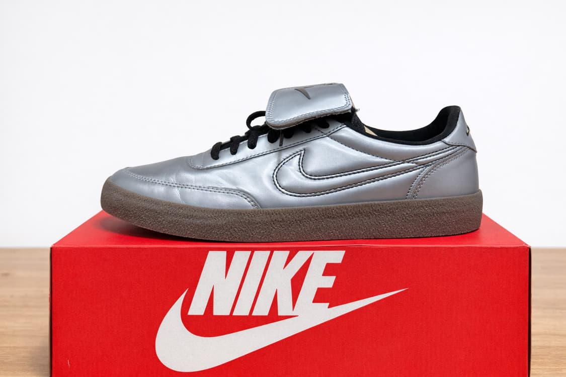 나이키 킬샷 2 프리미엄 티엠포 팩 메탈릭 쿨 그레이 블랙 상품이미지3