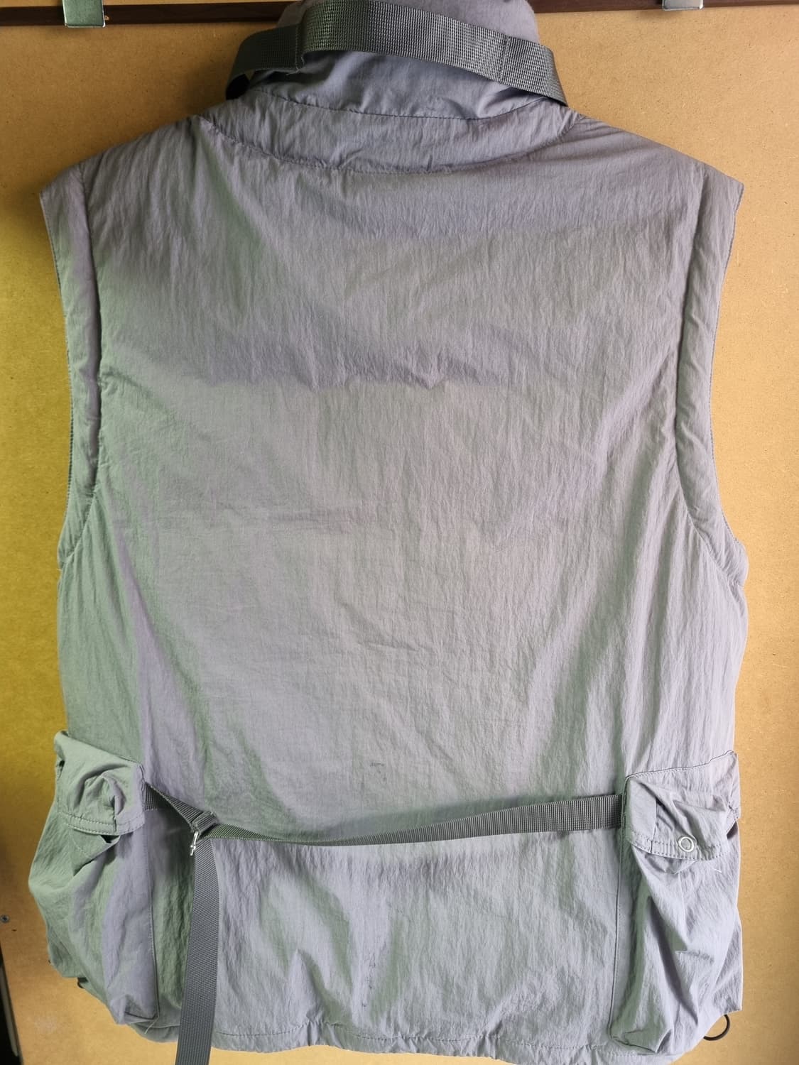A blue GARMENTS 남성 패딩조끼  상품이미지2