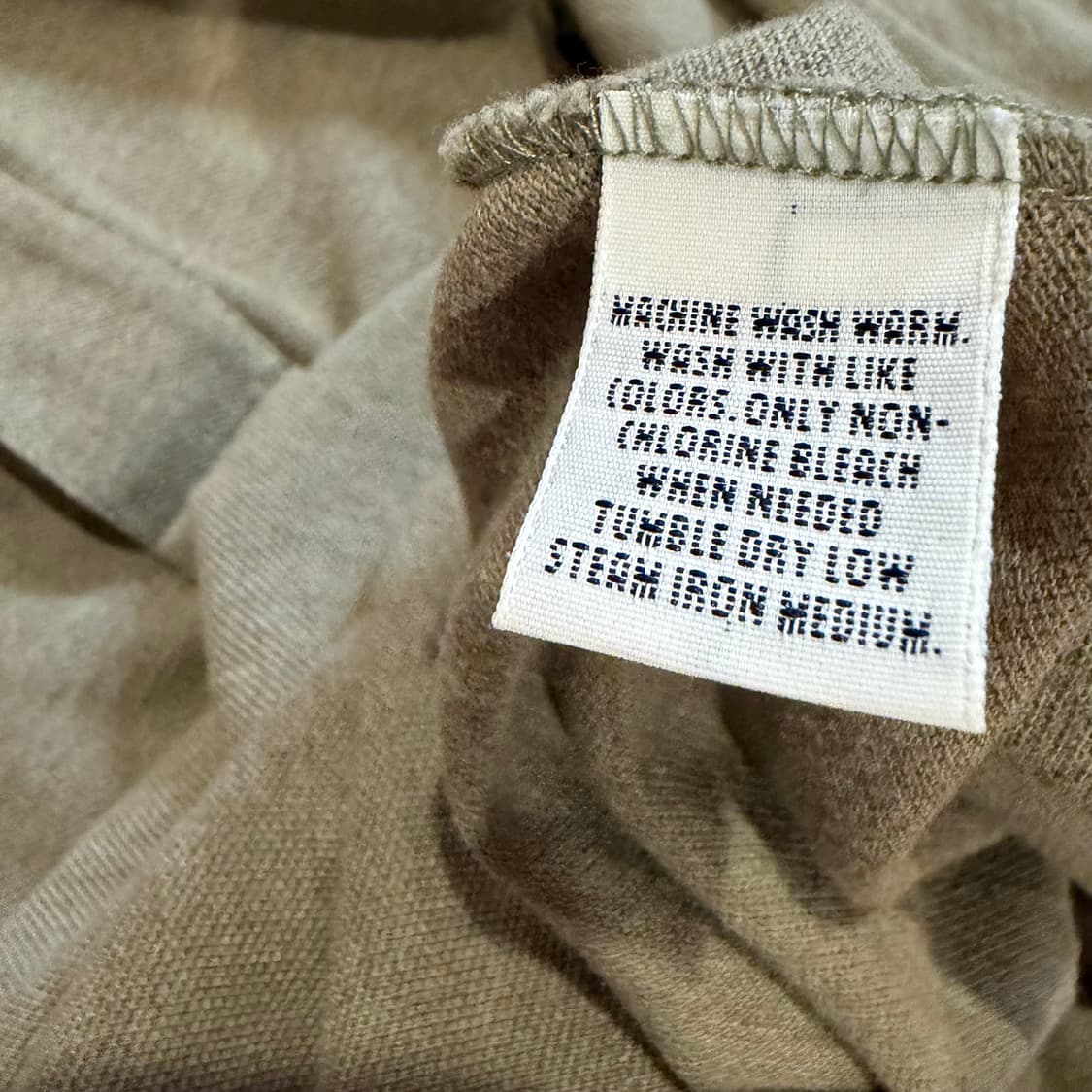 폴로 랄프로렌 카키 폴로 티셔츠 상품이미지5