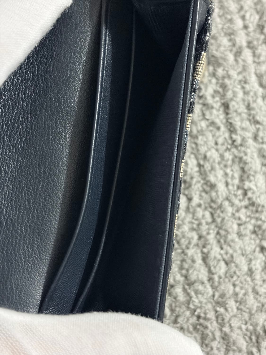 디올 오블리크 새들 카드지갑 상품이미지7