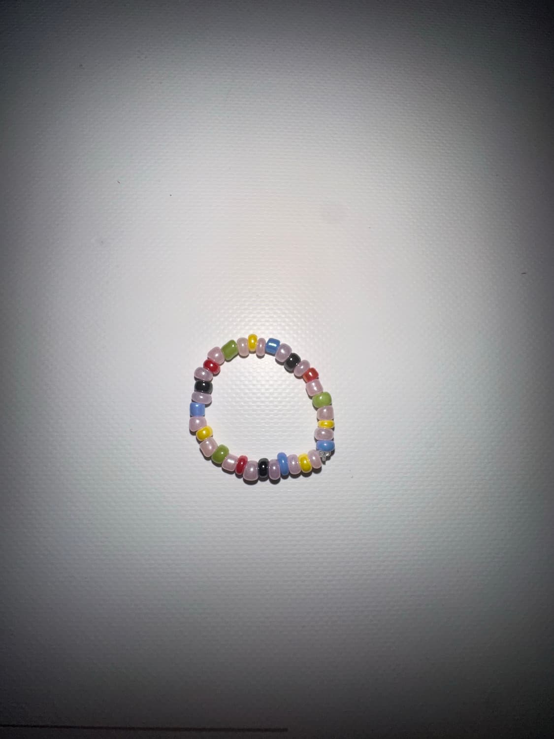 옥빛 원석st 비즈 반지 pink 상품이미지2