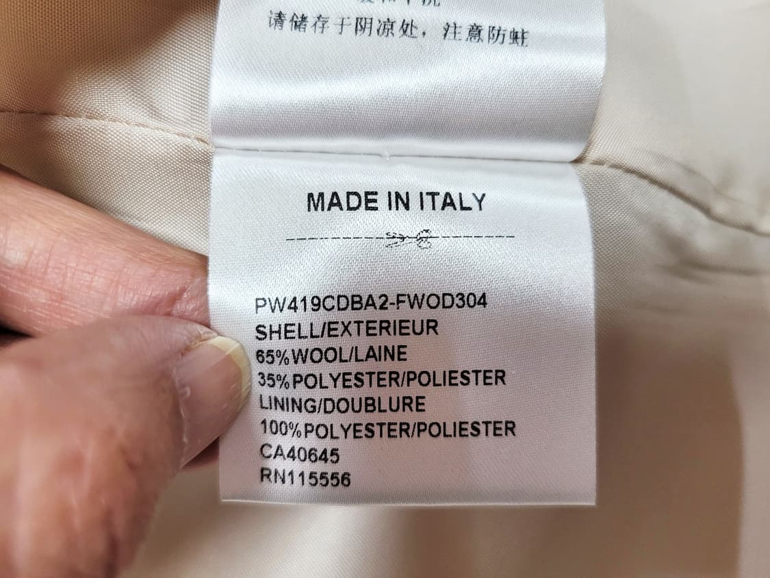 포츠1961(PORTS 1961) 체크자켓 55-66 상품이미지10