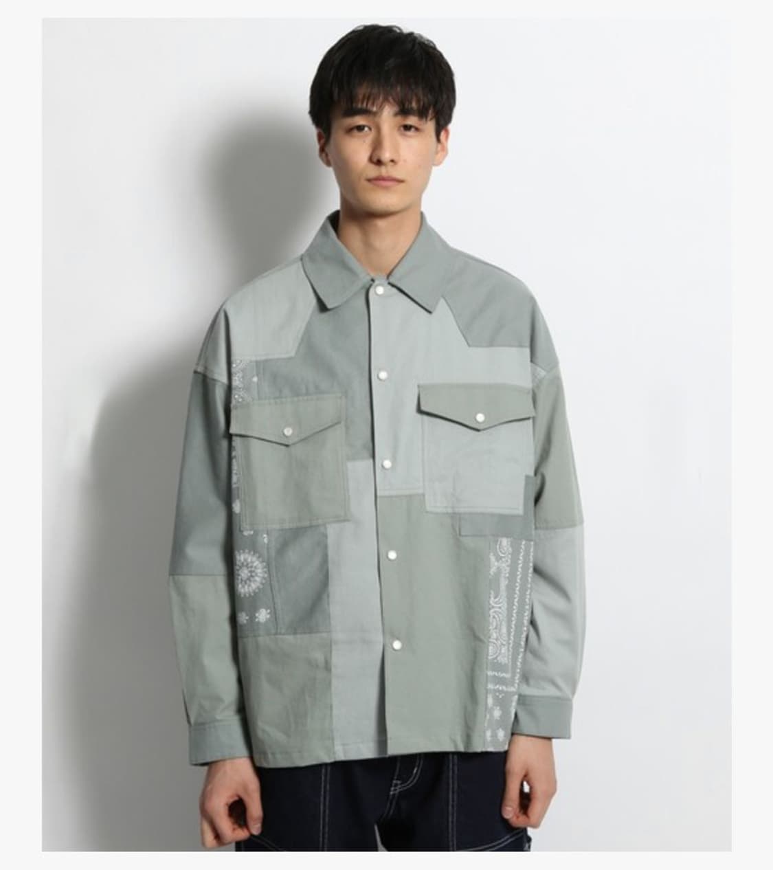 UNSTUDIED - WESTERN SHIRT 상품이미지3