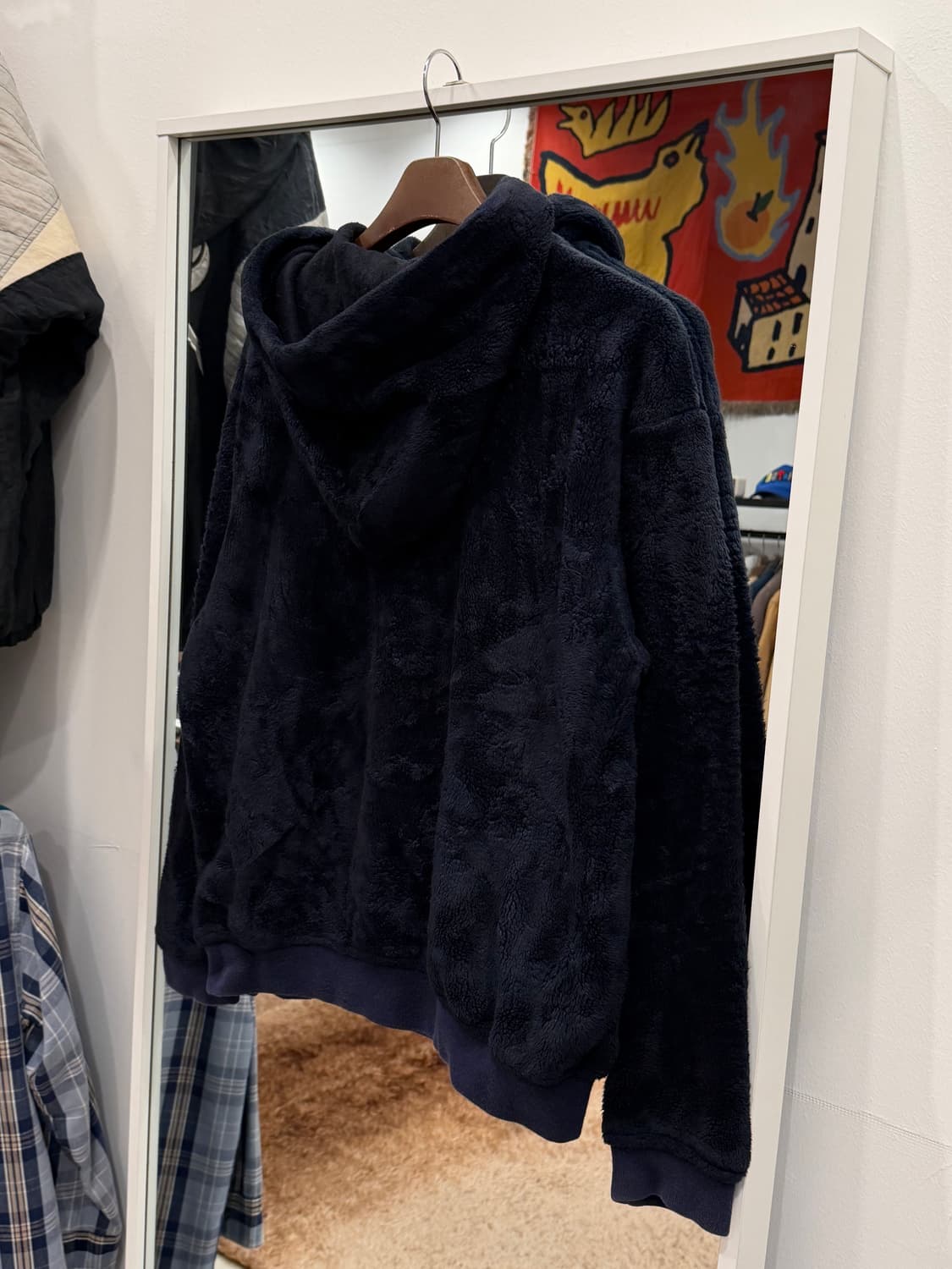 90s Polo Sport 폴로 스포츠 플리스 풀오버 후드 (USA) 상품이미지6