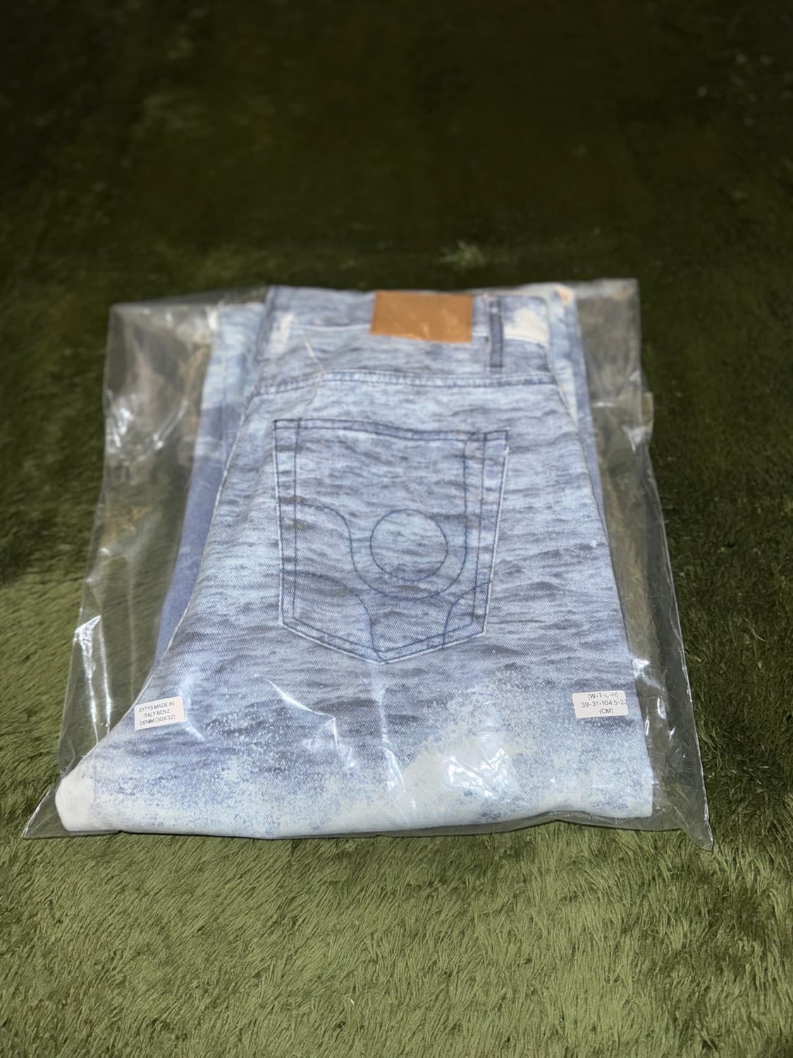 [30X32] EYTYS 이티스 MADE IN ITALY 웨이브 데님 상품이미지10