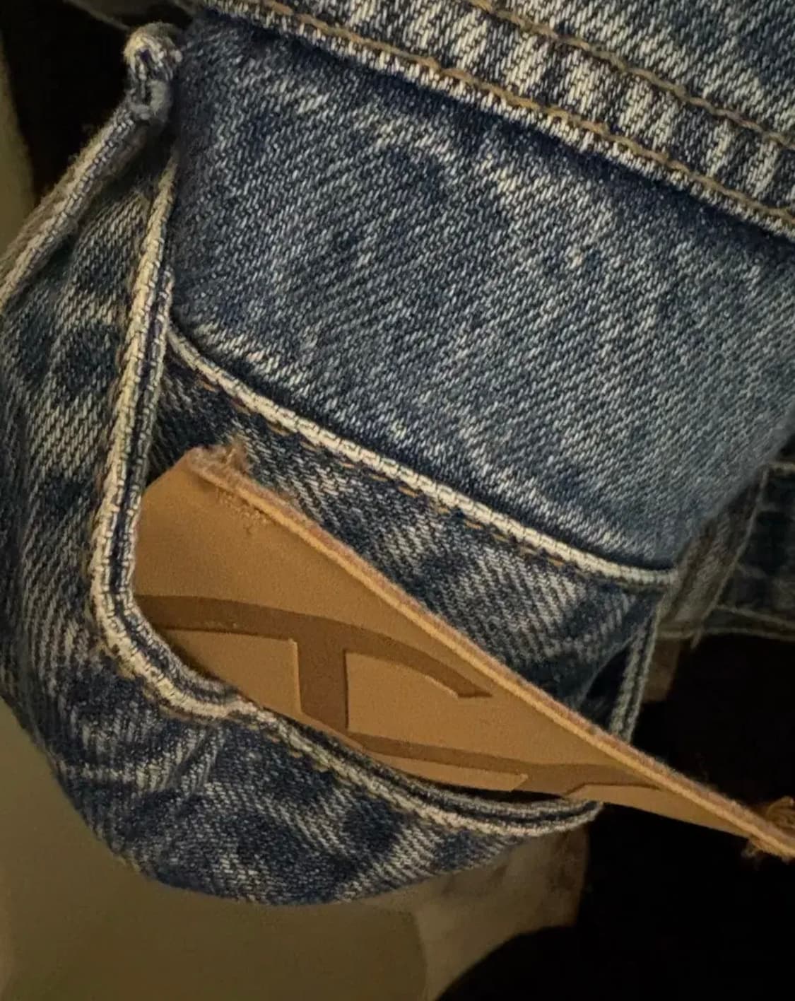 Openyy BELTED LOOSE BOOTCUT JEAN, BLUE 상품이미지4