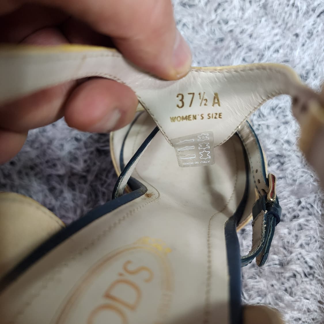 토즈 샌들 힐 37.5 상품이미지10