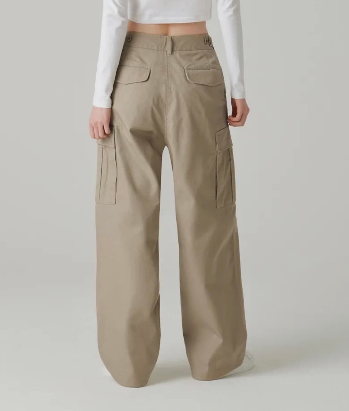 무신사 스탠다드 베이지 카고팬츠 상품이미지2