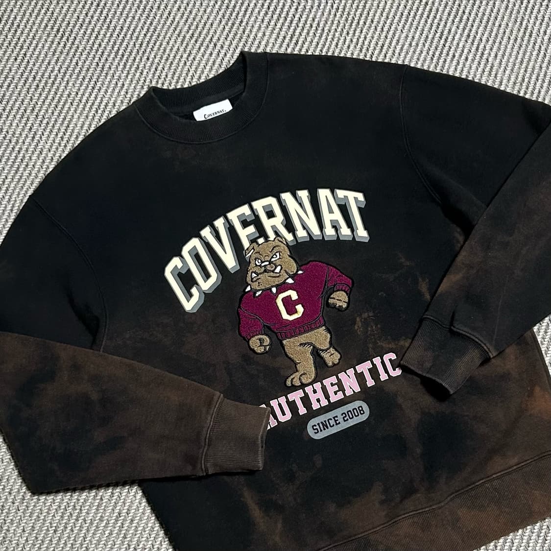 [S] Covernat 커버낫 타이다이 불독 맨투맨 상품이미지2