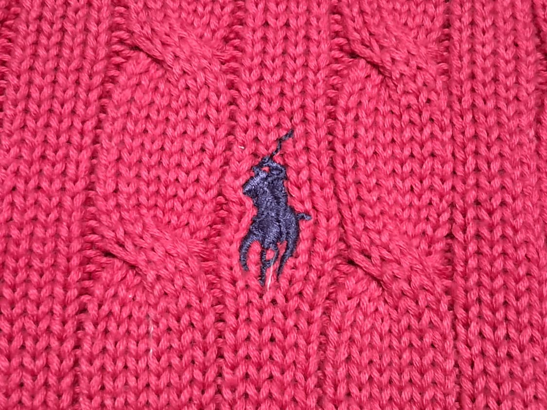 폴로랄프로렌 꽈배기 니트티 여성L 상품이미지8