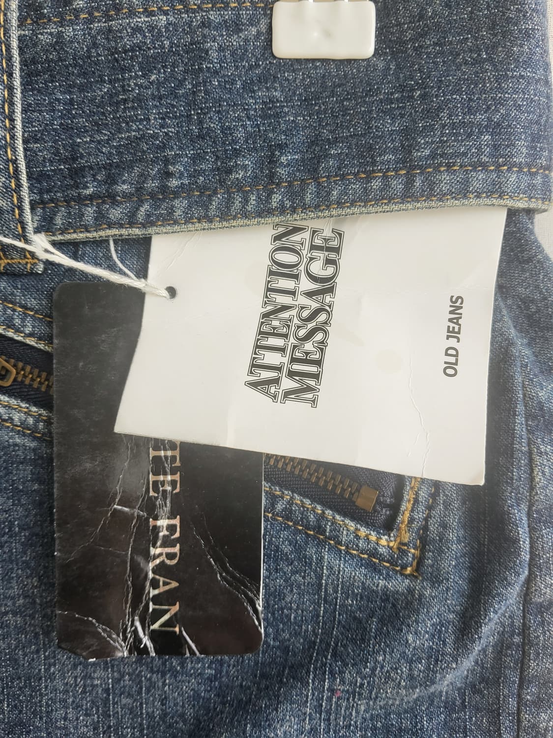 여성 데님 스커트 미사용 허리단면 35 상품이미지6