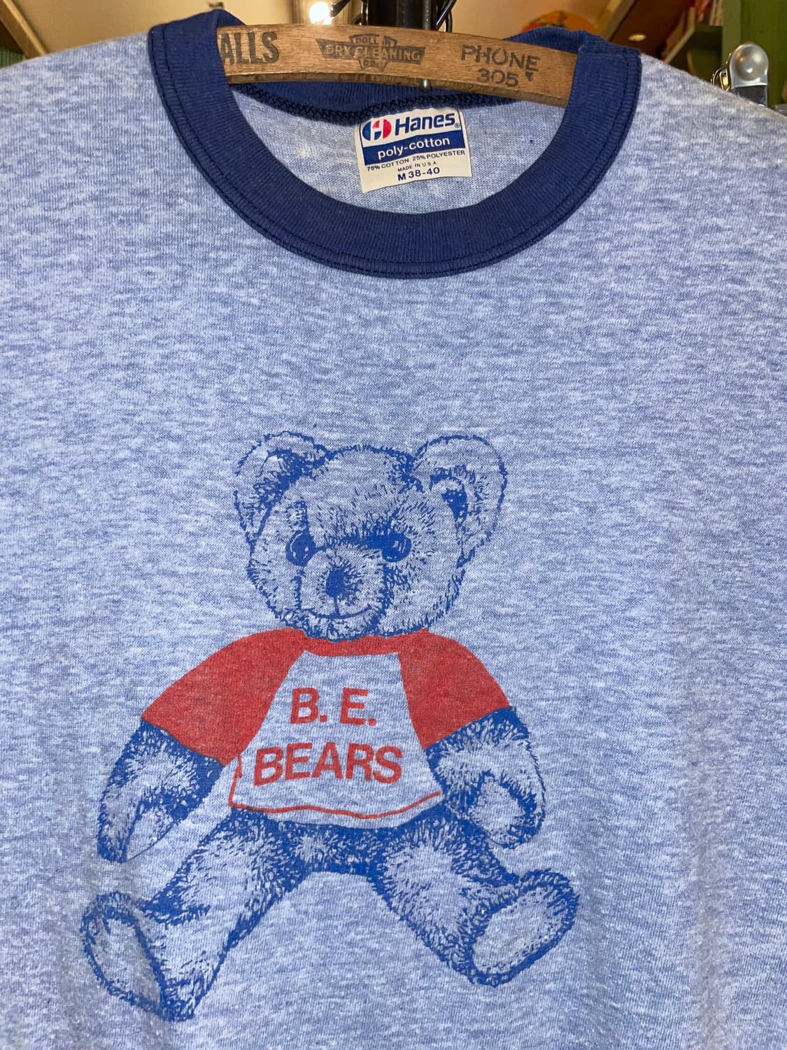 1970-80's Vintage Hanes Ringer Tee 상품이미지3