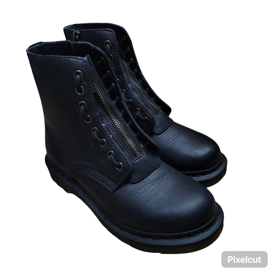 닥터마틴 1460 8홀 파스칼 프론트 집 블랙 나파 상품이미지1