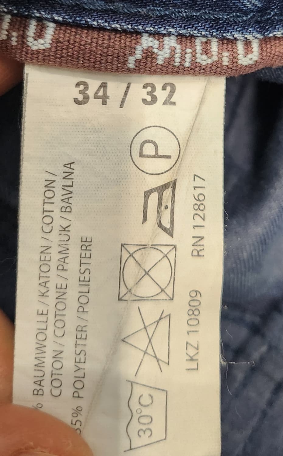 M.O.D 빈티지 데님팬츠 34/32 상품이미지7