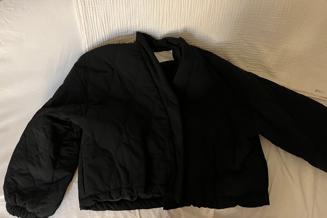 빈티지 / 에프터먼데이 퀼팅 크롭 점퍼 상품이미지1