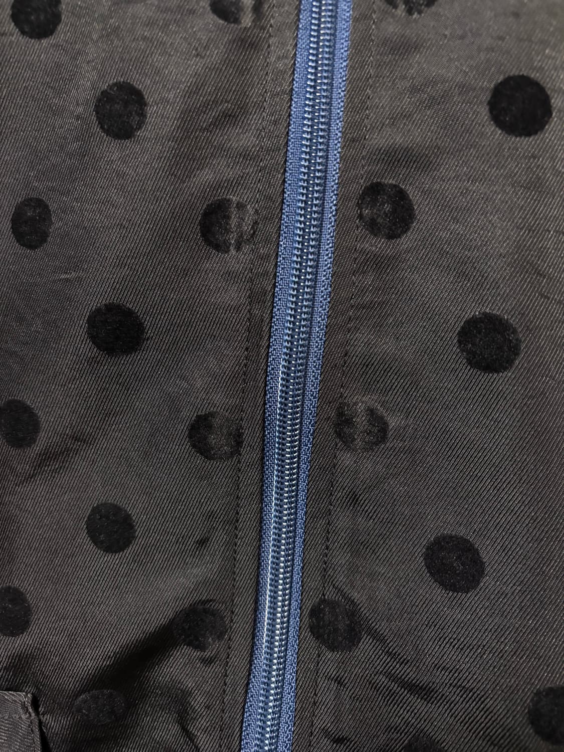 오헤시오 도트 프릴 후디드 윈드브레이커 점퍼 상품이미지4