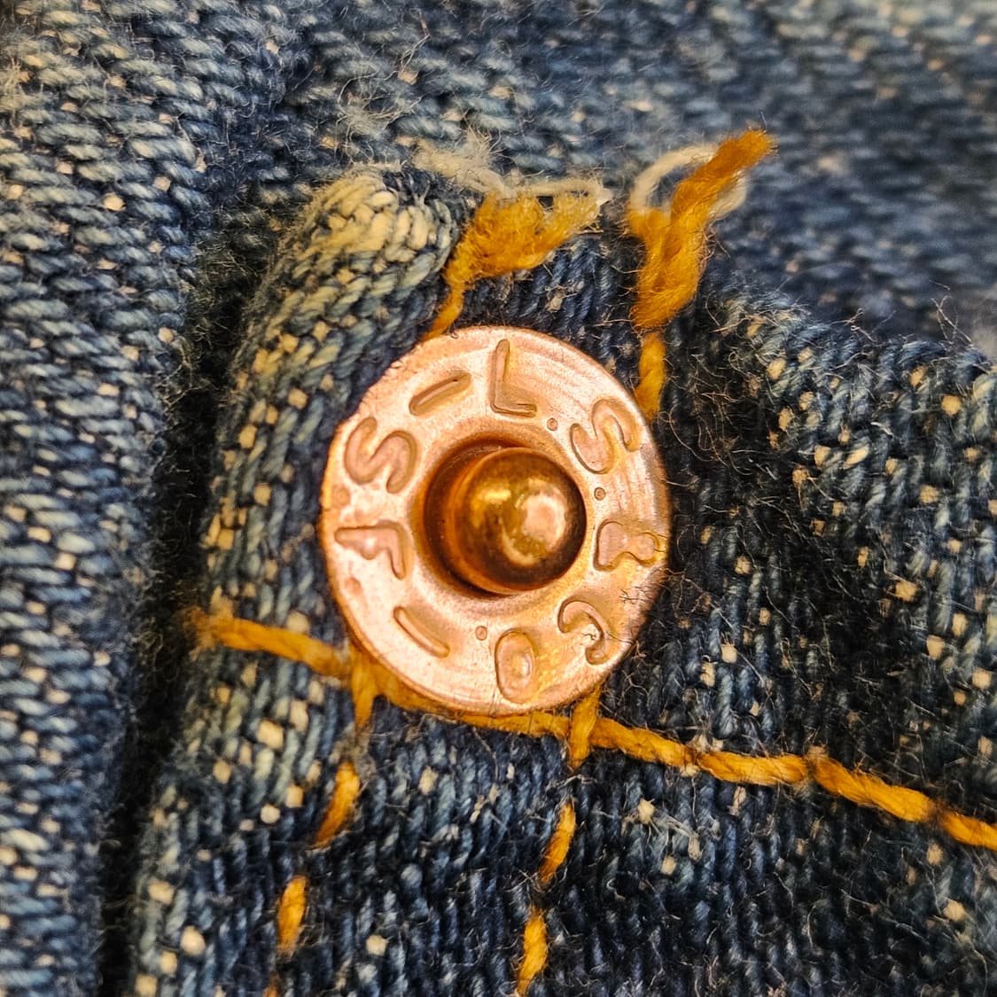 90's levi's 501 빈티지 리바이스 중청 데님 청바지 33~34 상품이미지9