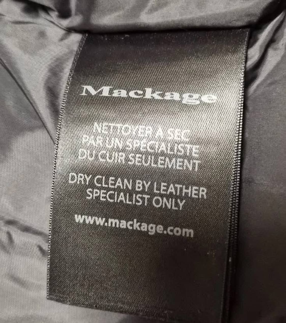 [정품] 맥케이지(MACKAGE) 브라운 퍼 패딩 블랙 M 상품이미지3