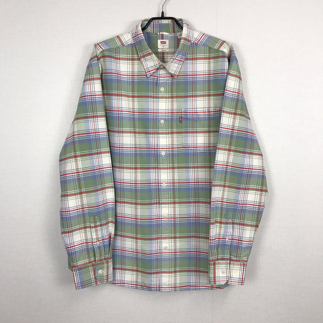 리바이스 Levi's 스탠다드핏 체크 셔츠 남방 남성XL 상품이미지2
